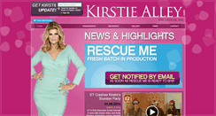 Desktop Screenshot of kirstiealley.com